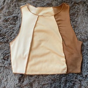 Multi color Shein crop top- Size S